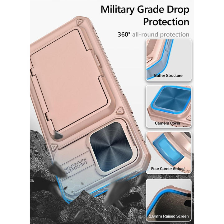 VihiMax Pro Case: Drop-Proof, Card Holder & Kickstand - DOKUTRONIX