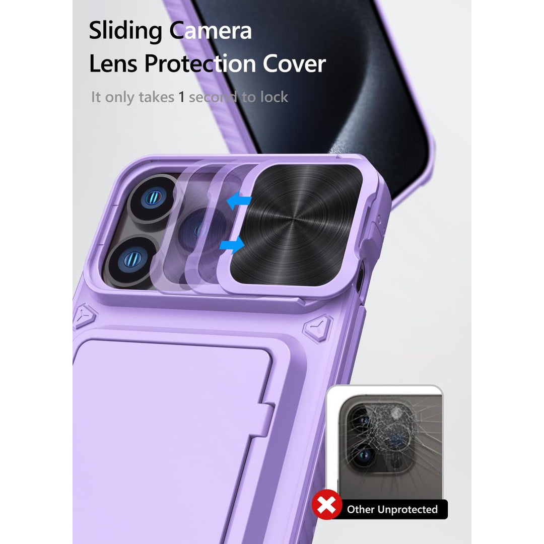 VihiMax Pro Case: Drop-Proof, Card Holder & Kickstand - DOKUTRONIX