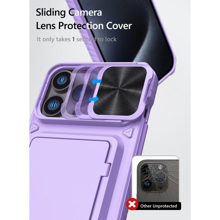 VihiMax Pro Case: Drop-Proof, Card Holder & Kickstand - DOKUTRONIX