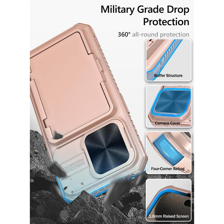 VihiMax Pro Case: Drop-Proof, Card Holder & Kickstand - DOKUTRONIX