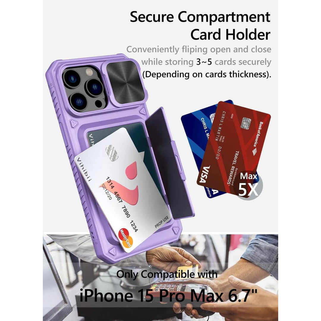VihiMax Pro Case: Drop-Proof, Card Holder & Kickstand - DOKUTRONIX