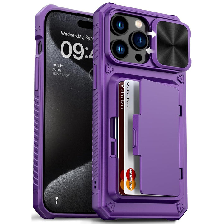 VihiMax Pro Case: Drop-Proof, Card Holder & Kickstand - DOKUTRONIX
