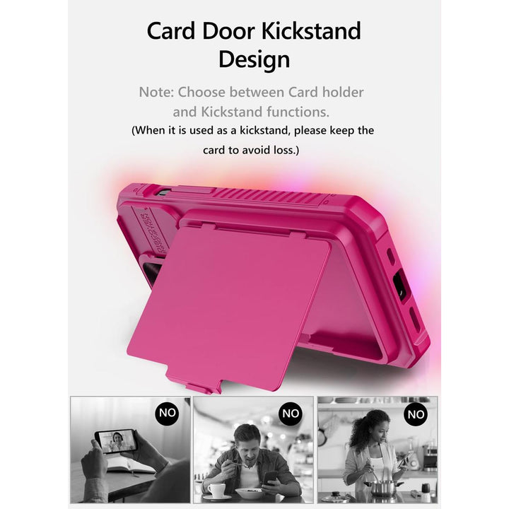 VihiMax Pro Case: Drop-Proof, Card Holder & Kickstand - DOKUTRONIX