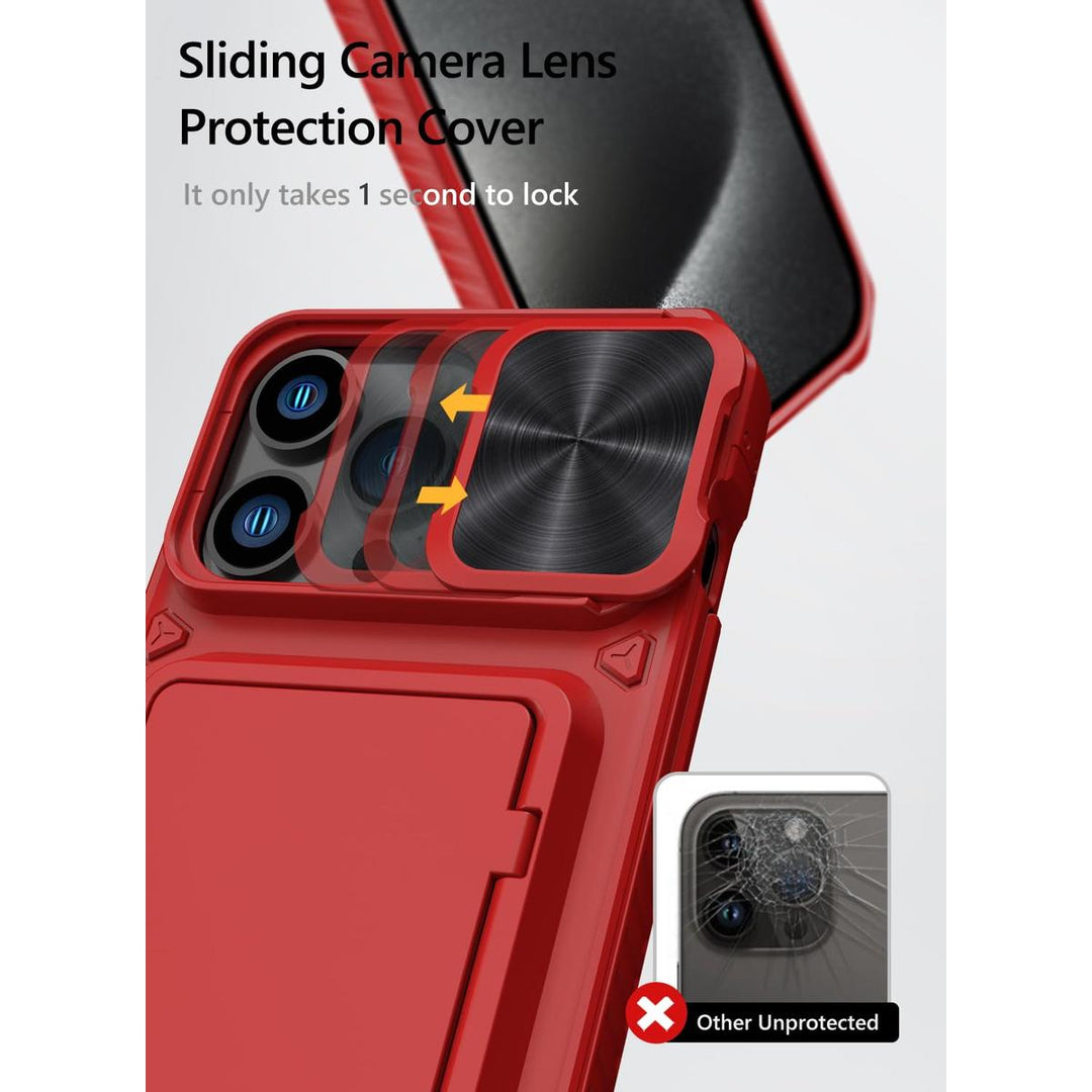 VihiMax Pro Case: Drop-Proof, Card Holder & Kickstand - DOKUTRONIX