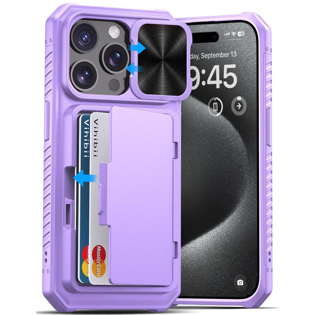 VihiMax Pro Case: Drop-Proof, Card Holder & Kickstand - DOKUTRONIX