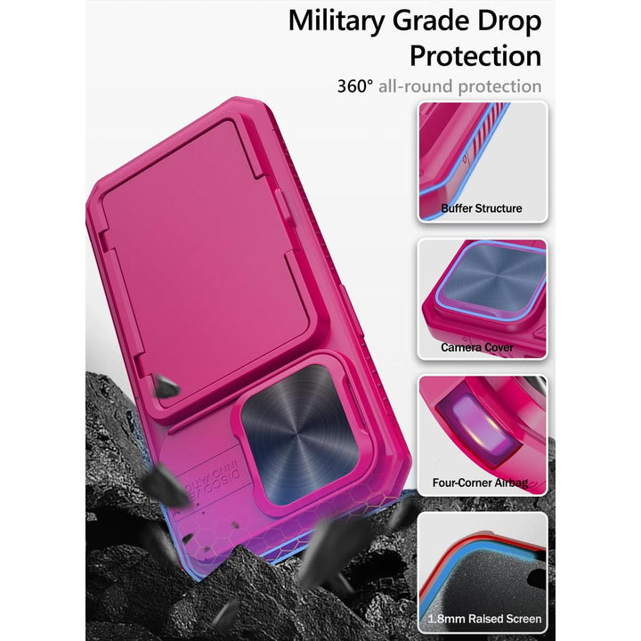 VihiMax Pro Case: Drop-Proof, Card Holder & Kickstand - DOKUTRONIX