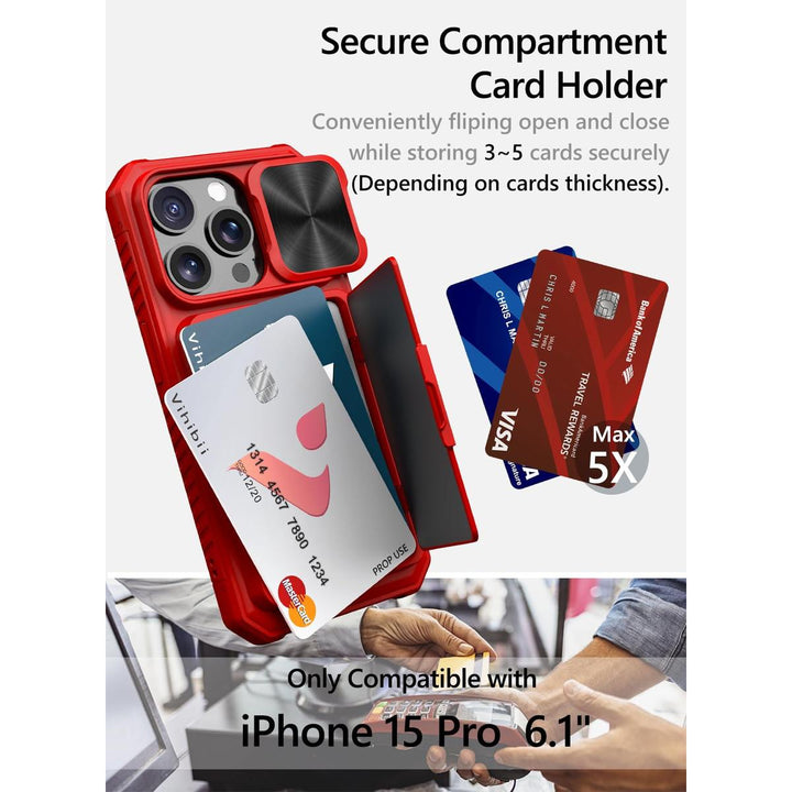 VihiMax Pro Case: Drop-Proof, Card Holder & Kickstand - DOKUTRONIX