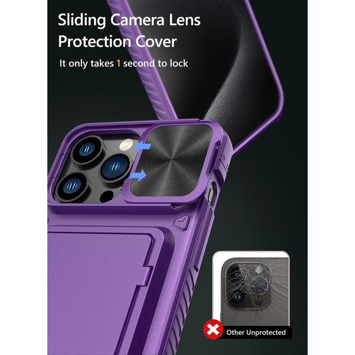 VihiMax Pro Case: Drop-Proof, Card Holder & Kickstand - DOKUTRONIX