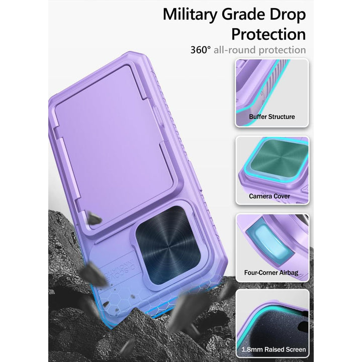 VihiMax Pro Case: Drop-Proof, Card Holder & Kickstand - DOKUTRONIX