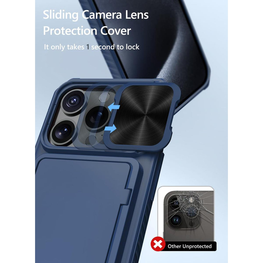 VihiMax Pro Case: Drop-Proof, Card Holder & Kickstand - DOKUTRONIX