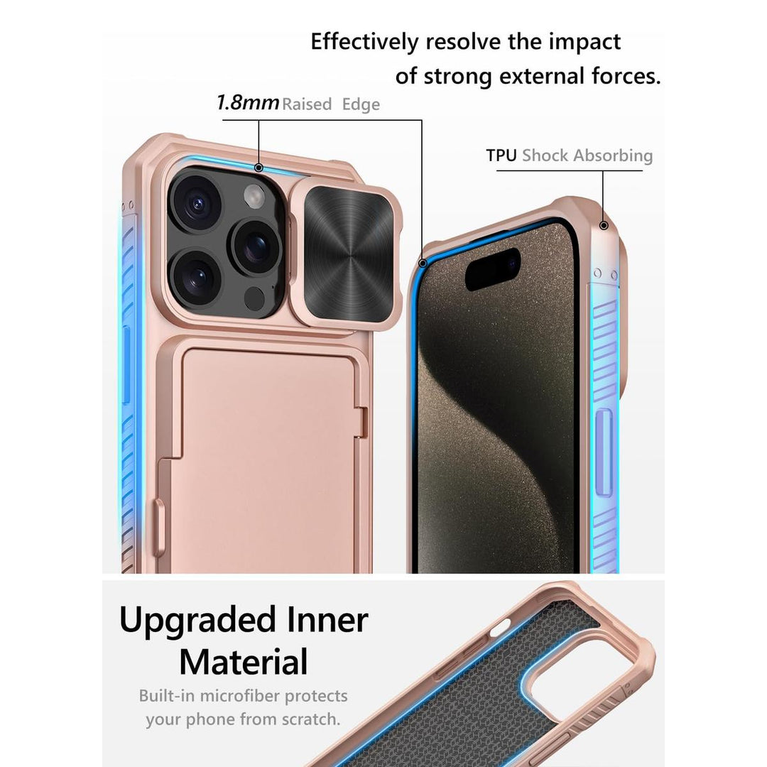 VihiMax Pro Case: Drop-Proof, Card Holder & Kickstand - DOKUTRONIX