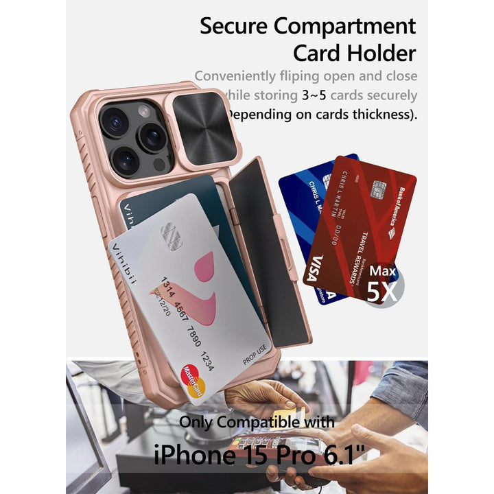 VihiMax Pro Case: Drop-Proof, Card Holder & Kickstand - DOKUTRONIX