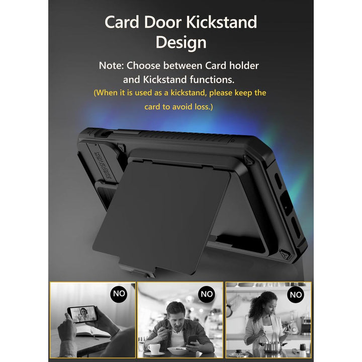 VihiMax Pro Case: Drop-Proof, Card Holder & Kickstand - DOKUTRONIX