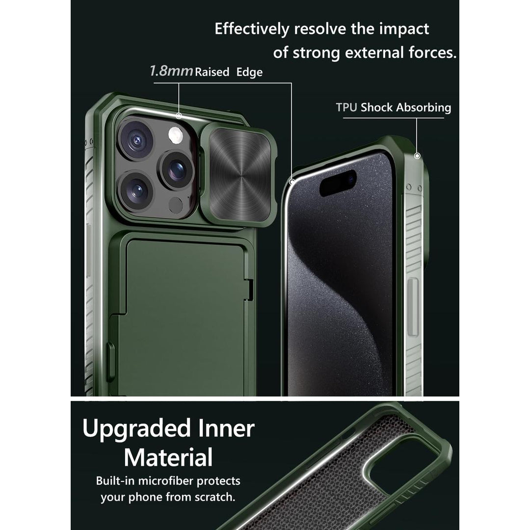 VihiMax Pro Case: Drop-Proof, Card Holder & Kickstand - DOKUTRONIX