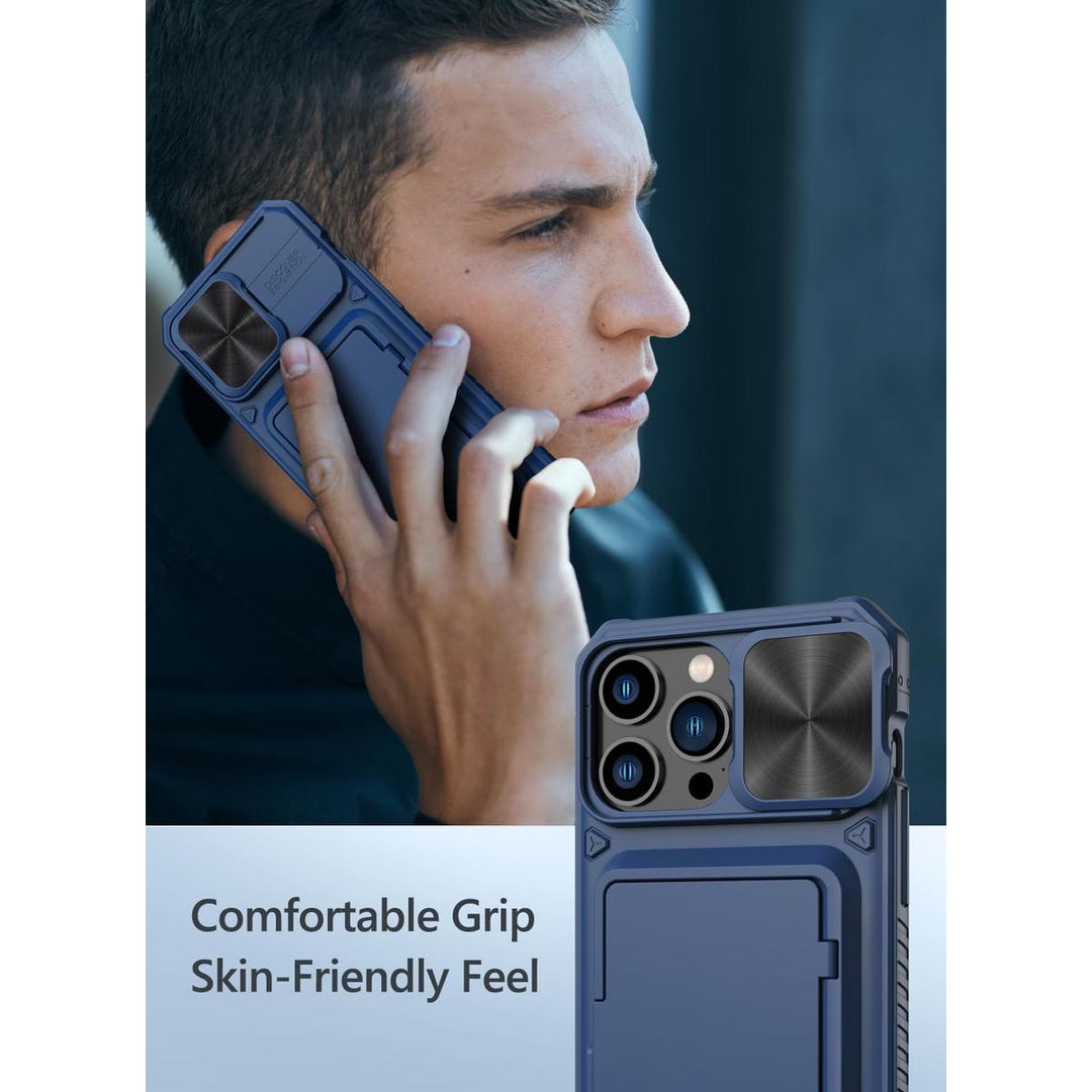 VihiMax Pro Case: Drop-Proof, Card Holder & Kickstand - DOKUTRONIX