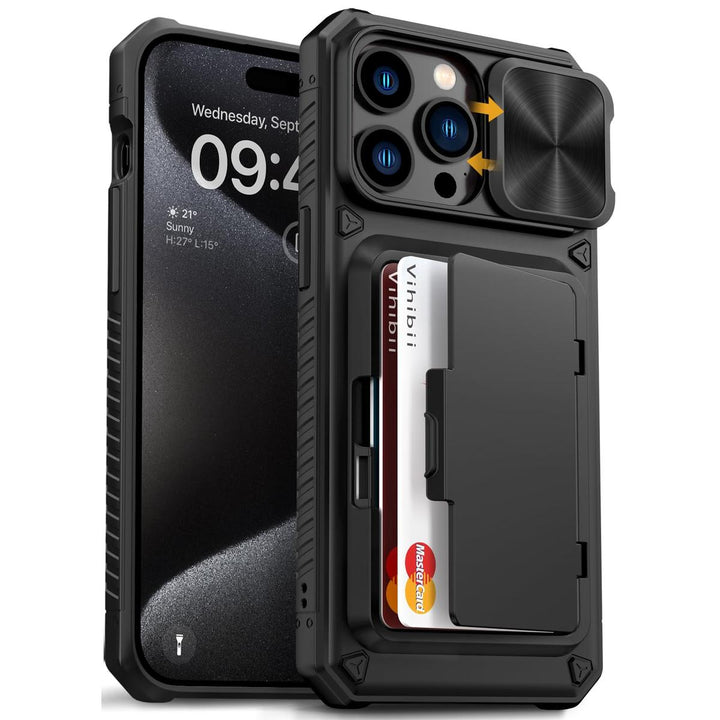 VihiMax Pro Case: Drop-Proof, Card Holder & Kickstand - DOKUTRONIX