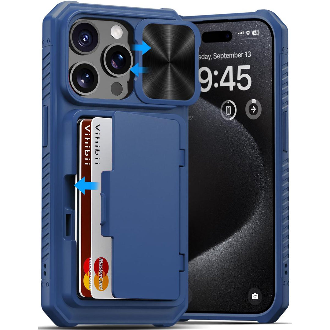 VihiMax Pro Case: Drop-Proof, Card Holder & Kickstand - DOKUTRONIX