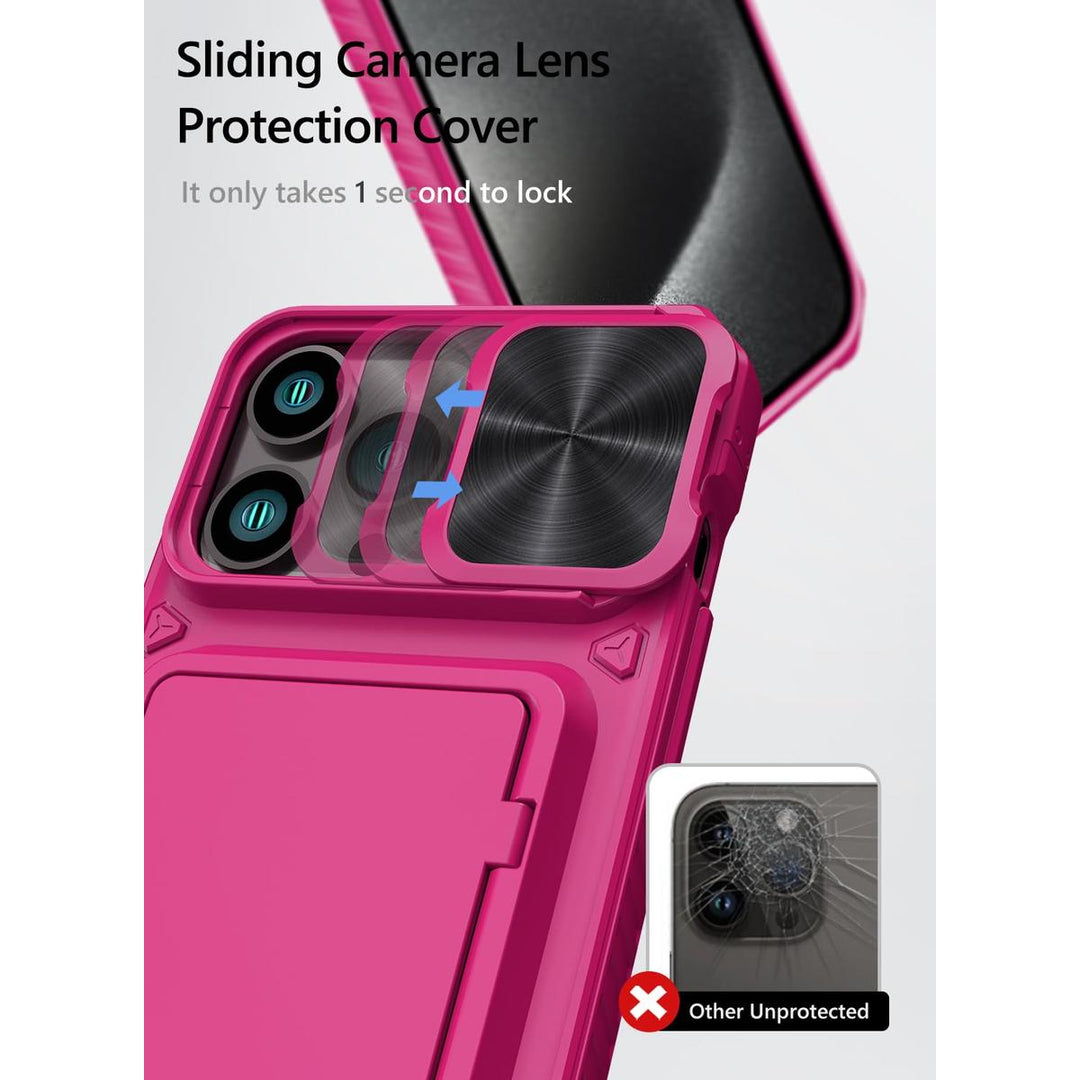 VihiMax Pro Case: Drop-Proof, Card Holder & Kickstand - DOKUTRONIX