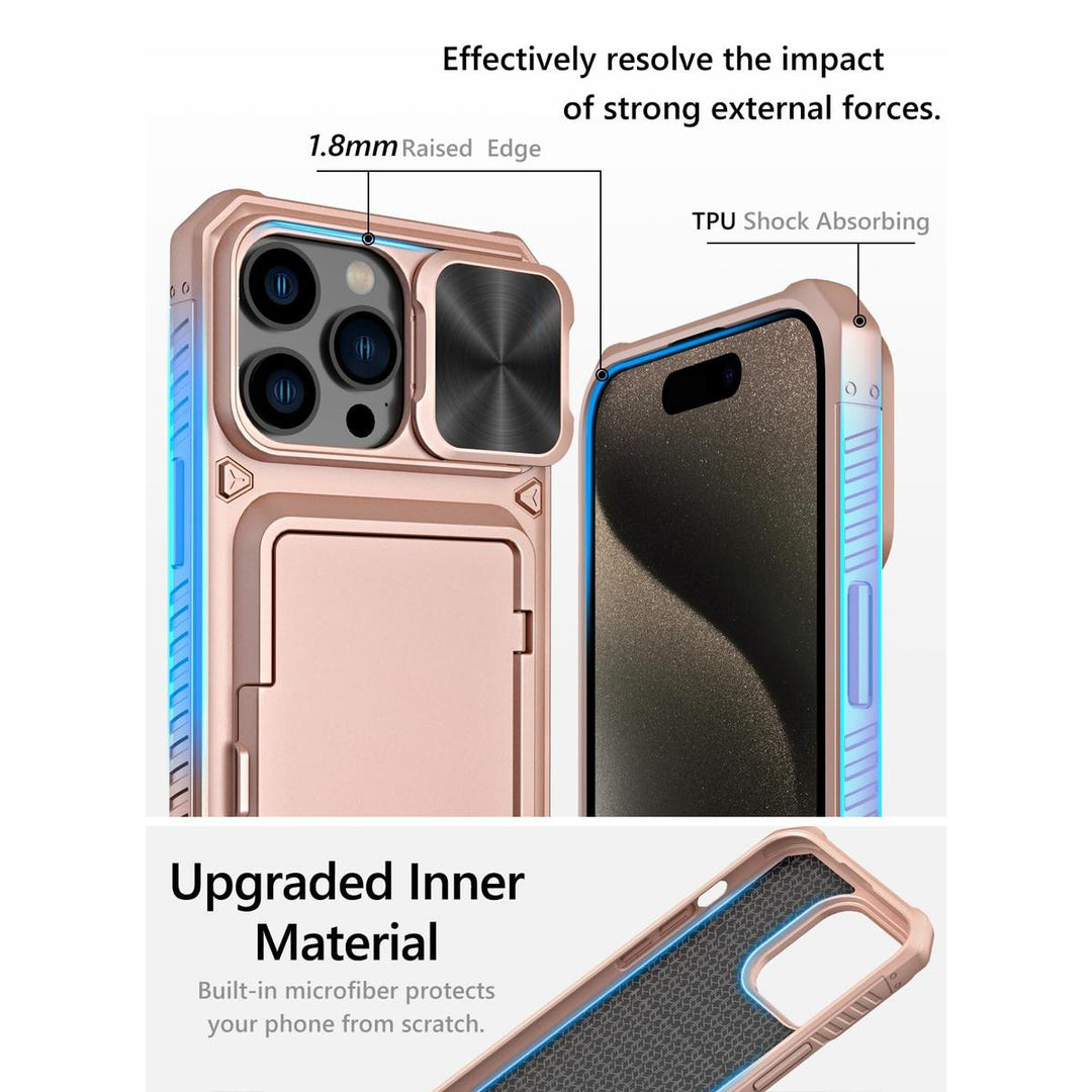 VihiMax Pro Case: Drop-Proof, Card Holder & Kickstand - DOKUTRONIX