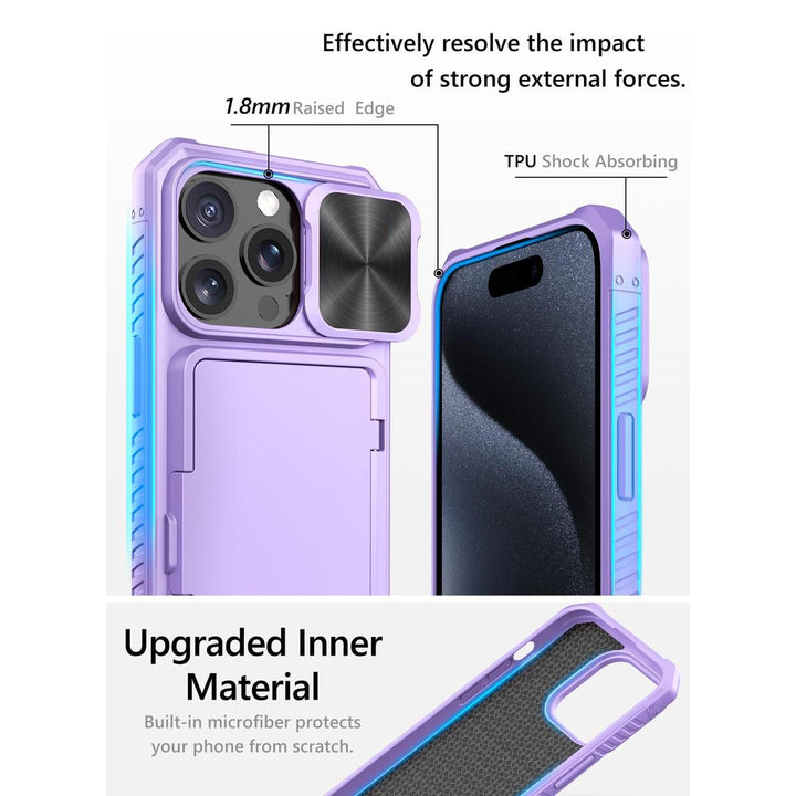 VihiMax Pro Case: Drop-Proof, Card Holder & Kickstand - DOKUTRONIX