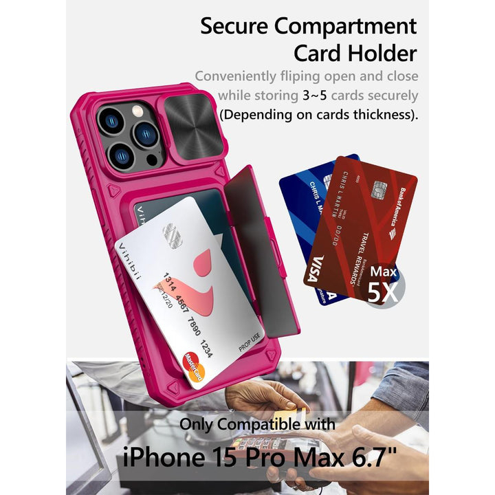 VihiMax Pro Case: Drop-Proof, Card Holder & Kickstand - DOKUTRONIX