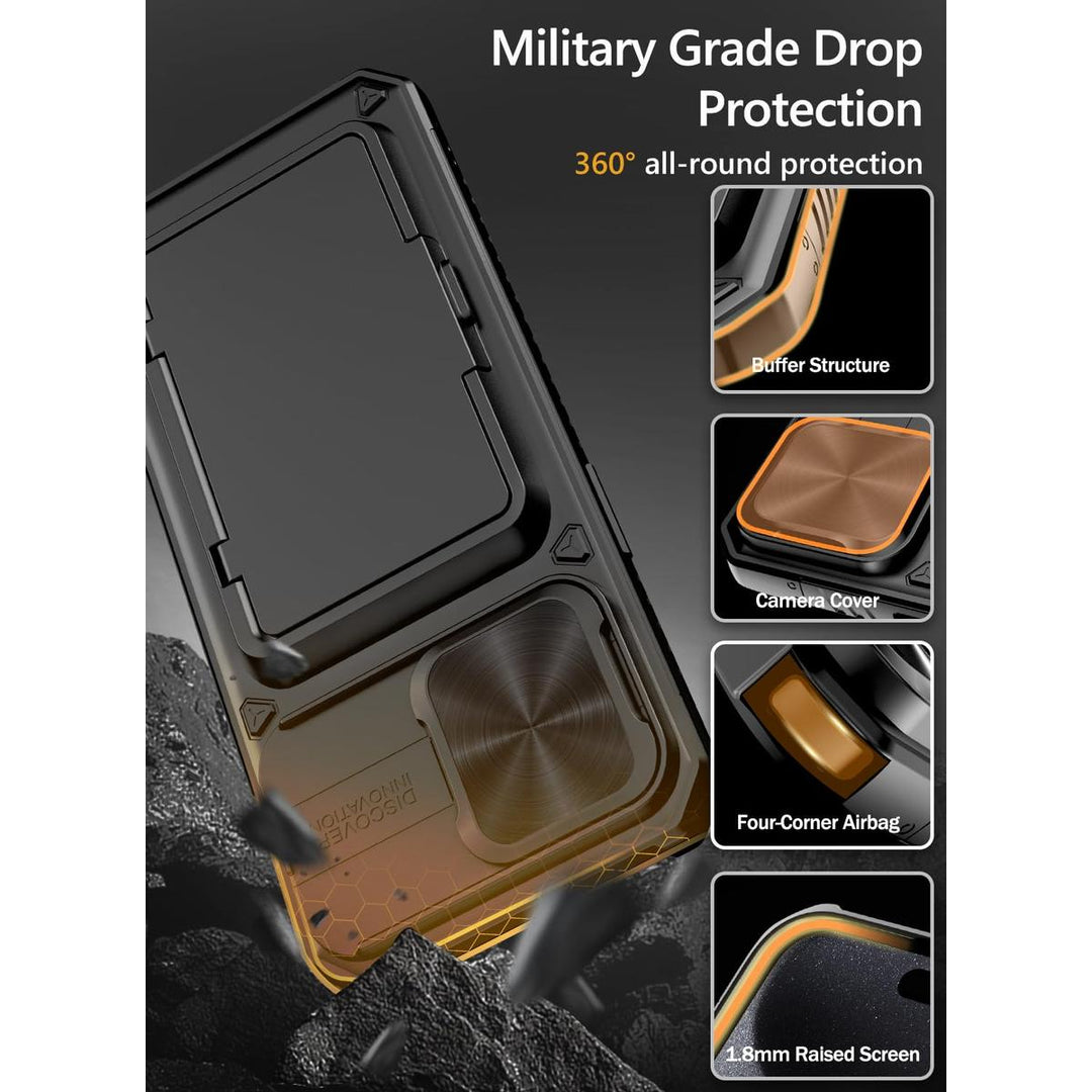 VihiMax Pro Case: Drop-Proof, Card Holder & Kickstand - DOKUTRONIX