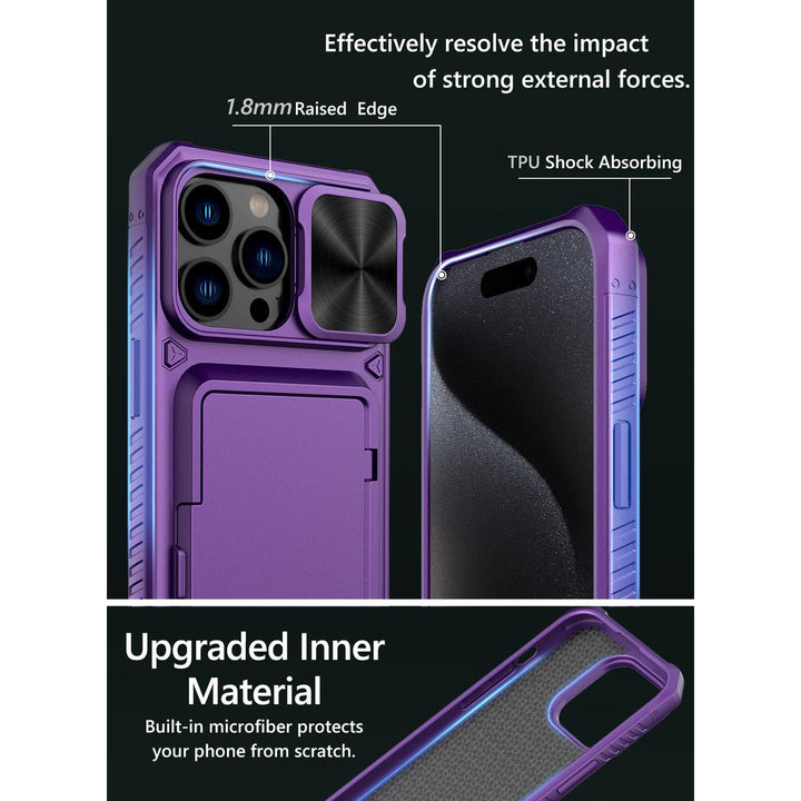 VihiMax Pro Case: Drop-Proof, Card Holder & Kickstand - DOKUTRONIX