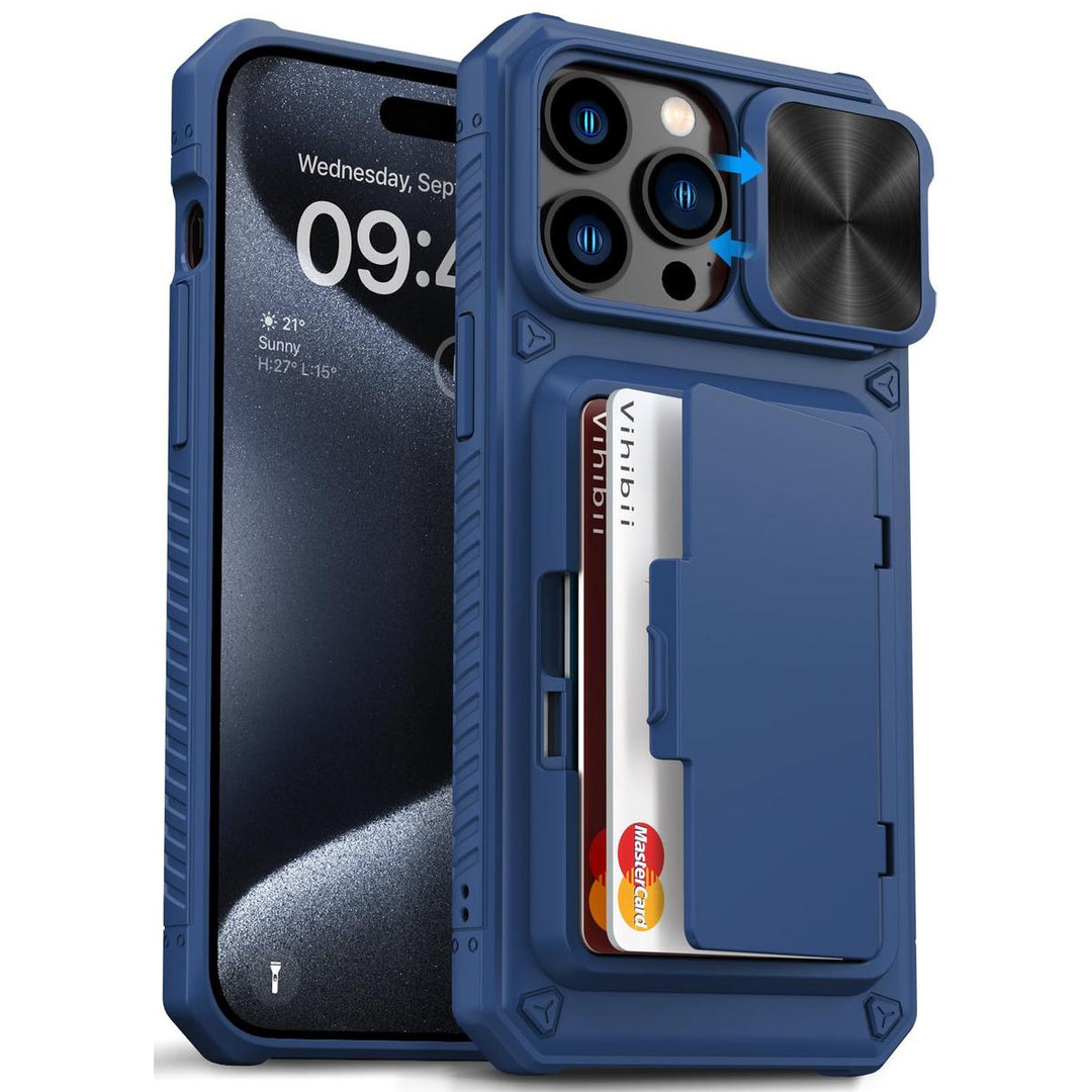 VihiMax Pro Case: Drop-Proof, Card Holder & Kickstand - DOKUTRONIX