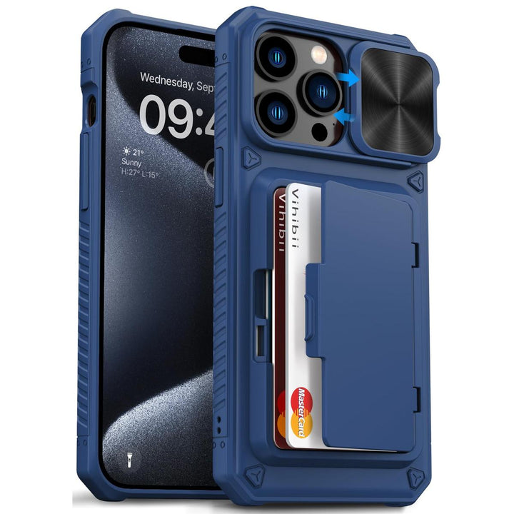 VihiMax Pro Case: Drop-Proof, Card Holder & Kickstand - DOKUTRONIX