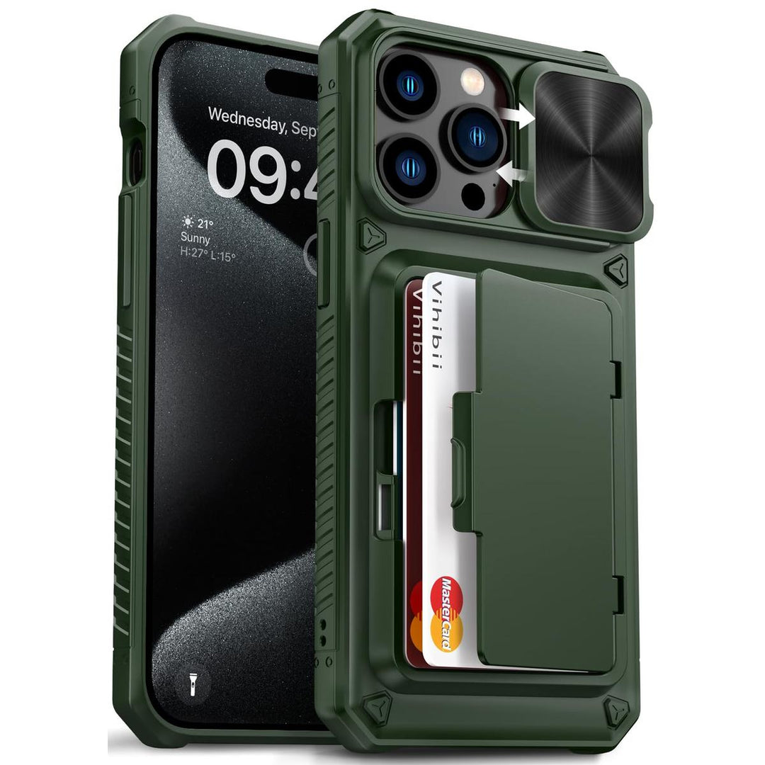 VihiMax Pro Case: Drop-Proof, Card Holder & Kickstand - DOKUTRONIX