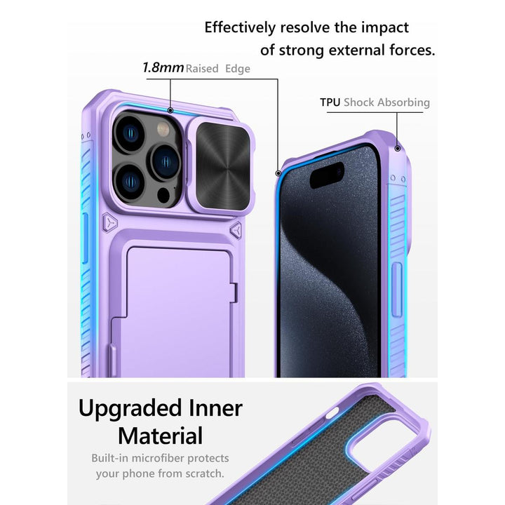 VihiMax Pro Case: Drop-Proof, Card Holder & Kickstand - DOKUTRONIX