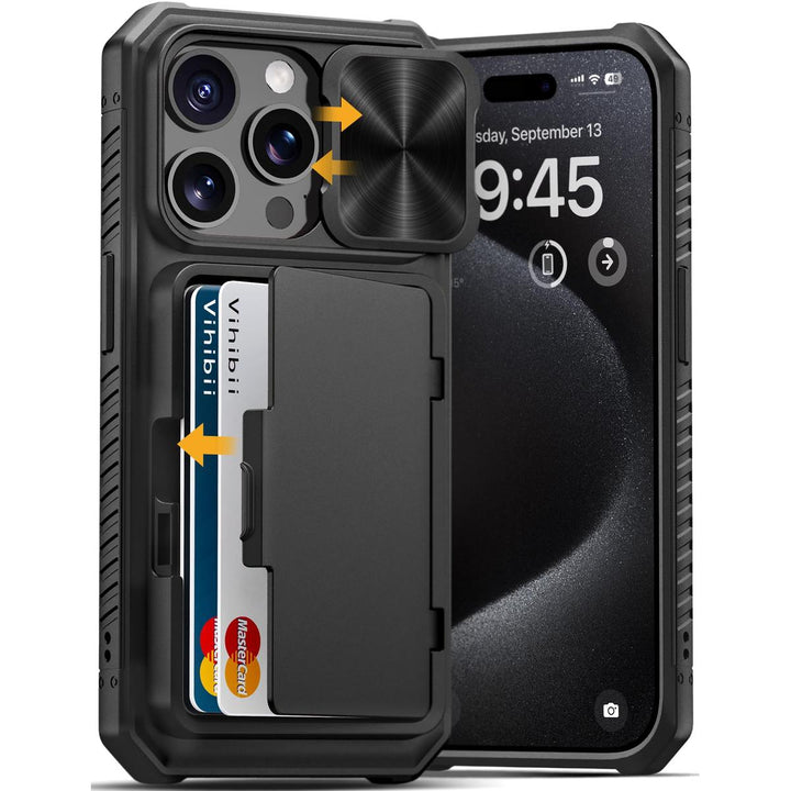 VihiMax Pro Case: Drop-Proof, Card Holder & Kickstand - DOKUTRONIX