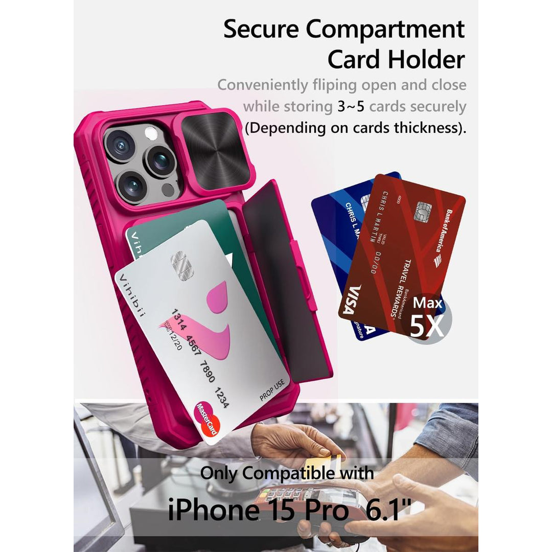 VihiMax Pro Case: Drop-Proof, Card Holder & Kickstand - DOKUTRONIX