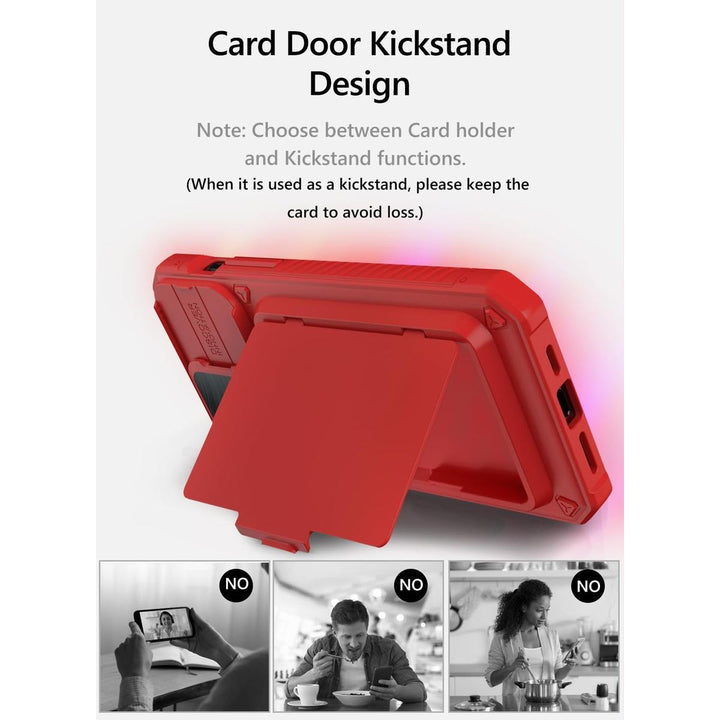 VihiMax Pro Case: Drop-Proof, Card Holder & Kickstand - DOKUTRONIX