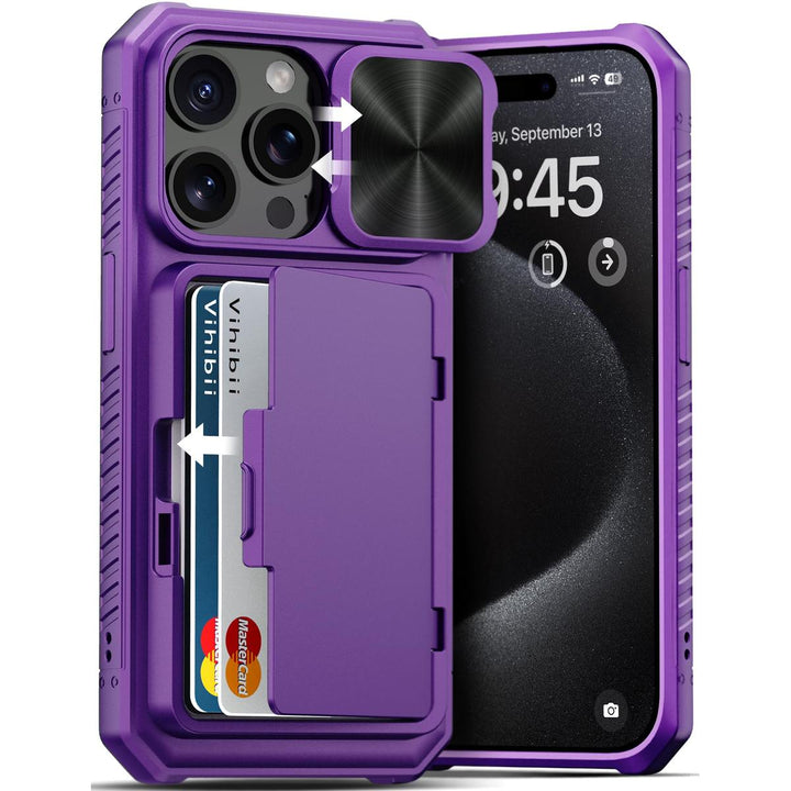 VihiMax Pro Case: Drop-Proof, Card Holder & Kickstand - DOKUTRONIX