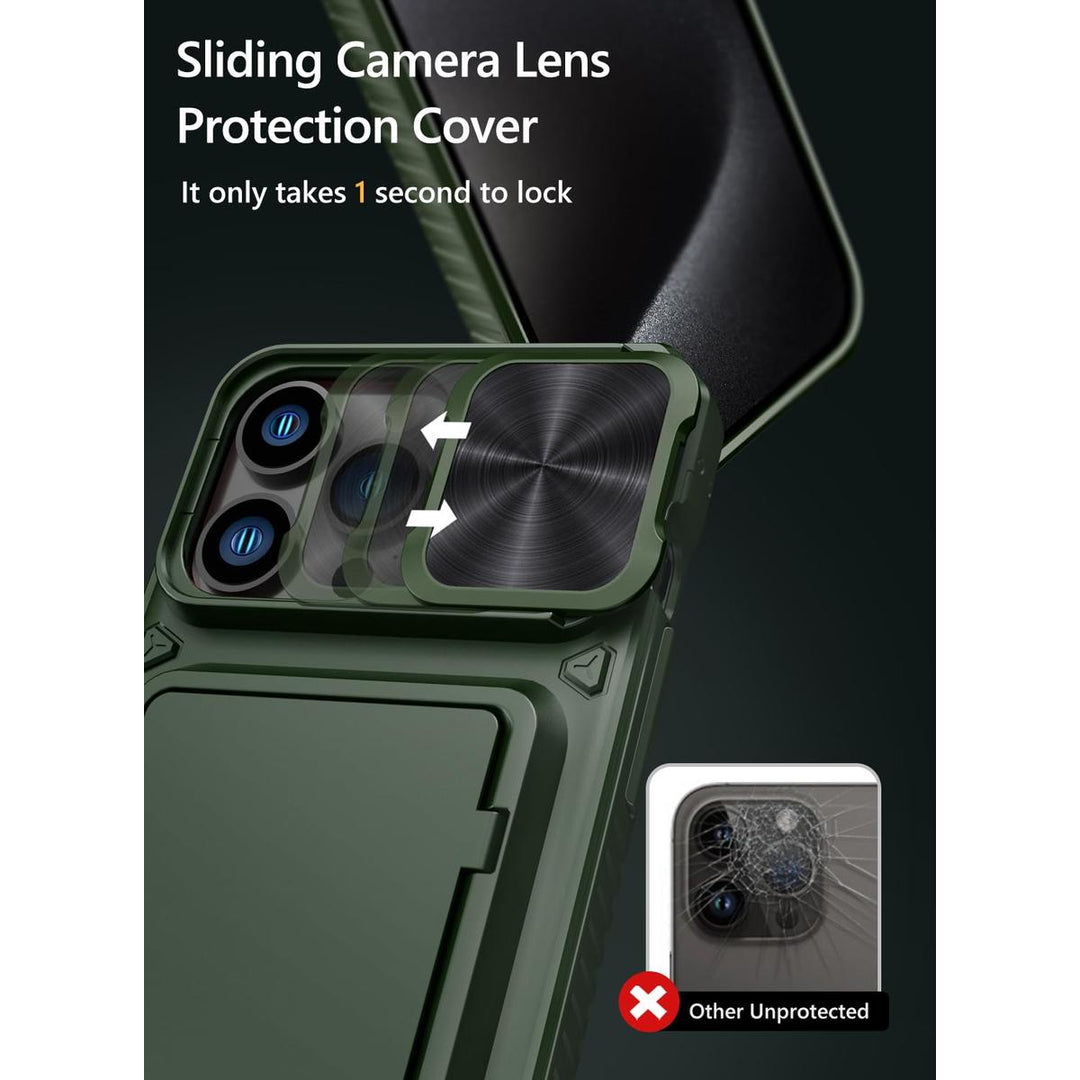 VihiMax Pro Case: Drop-Proof, Card Holder & Kickstand - DOKUTRONIX