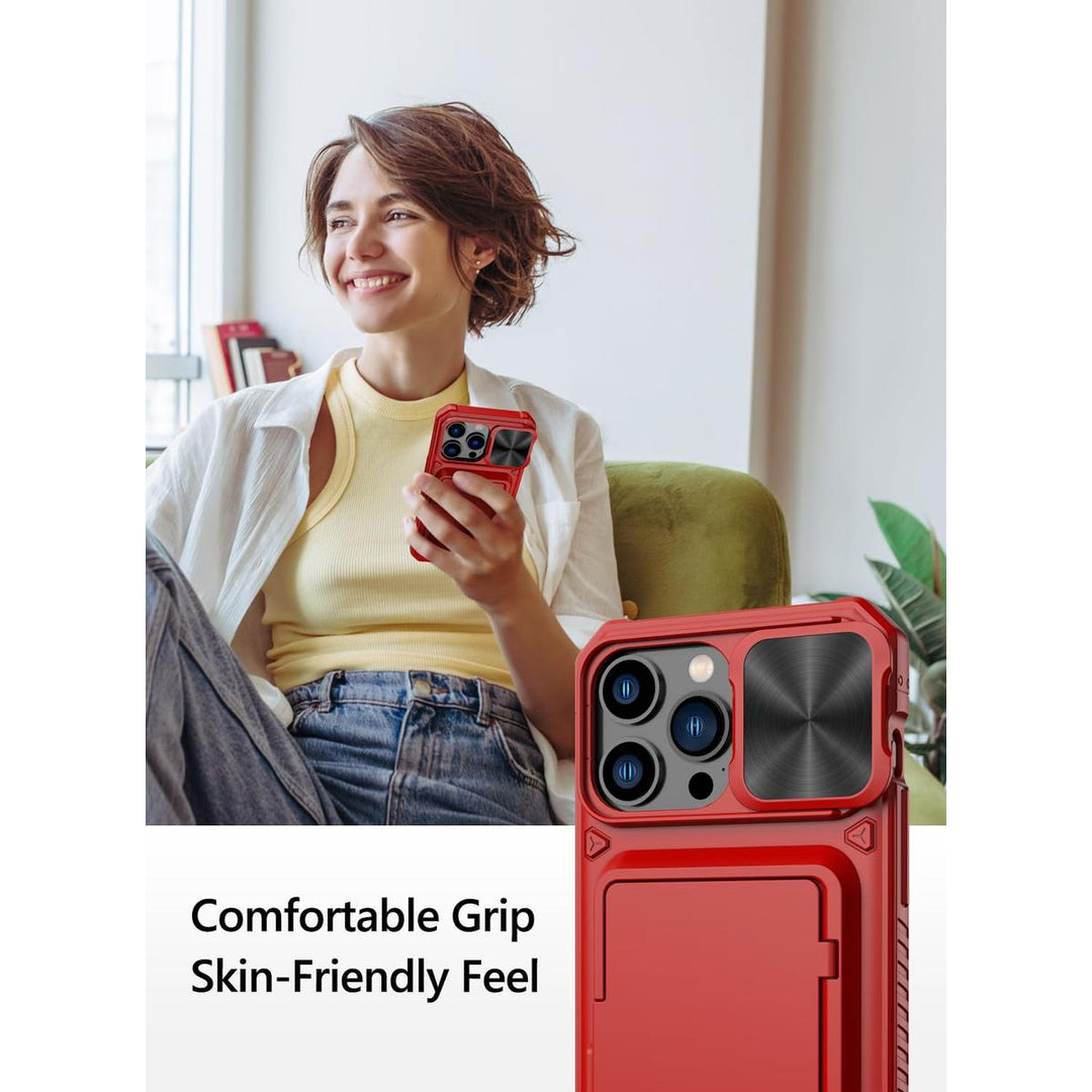 VihiMax Pro Case: Drop-Proof, Card Holder & Kickstand - DOKUTRONIX