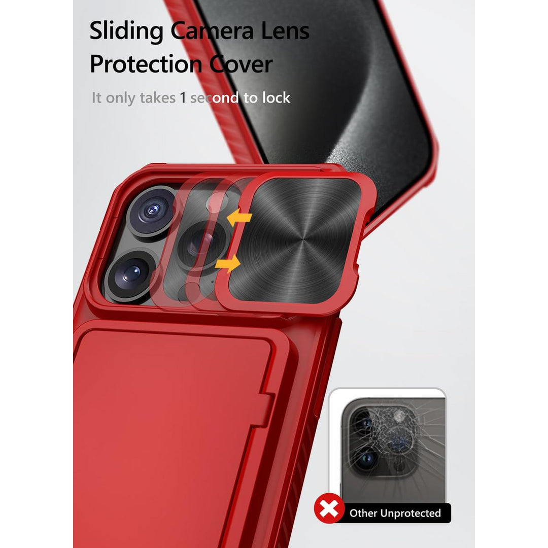 VihiMax Pro Case: Drop-Proof, Card Holder & Kickstand - DOKUTRONIX