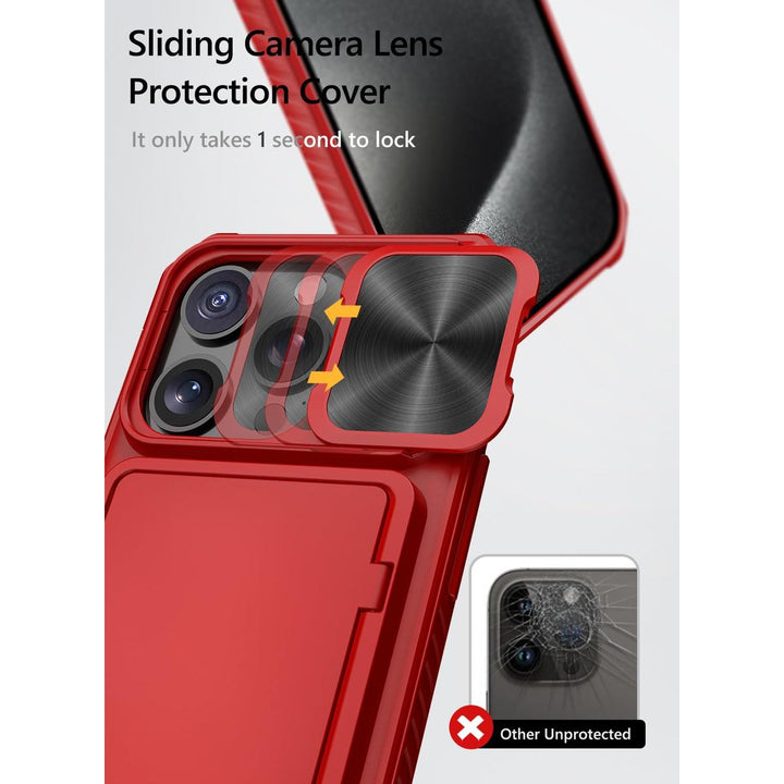 VihiMax Pro Case: Drop-Proof, Card Holder & Kickstand - DOKUTRONIX