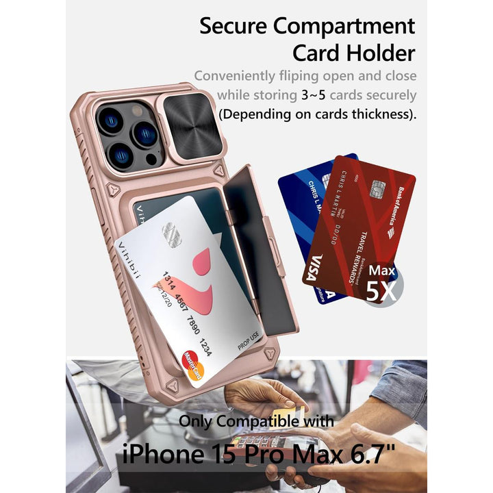 VihiMax Pro Case: Drop-Proof, Card Holder & Kickstand - DOKUTRONIX