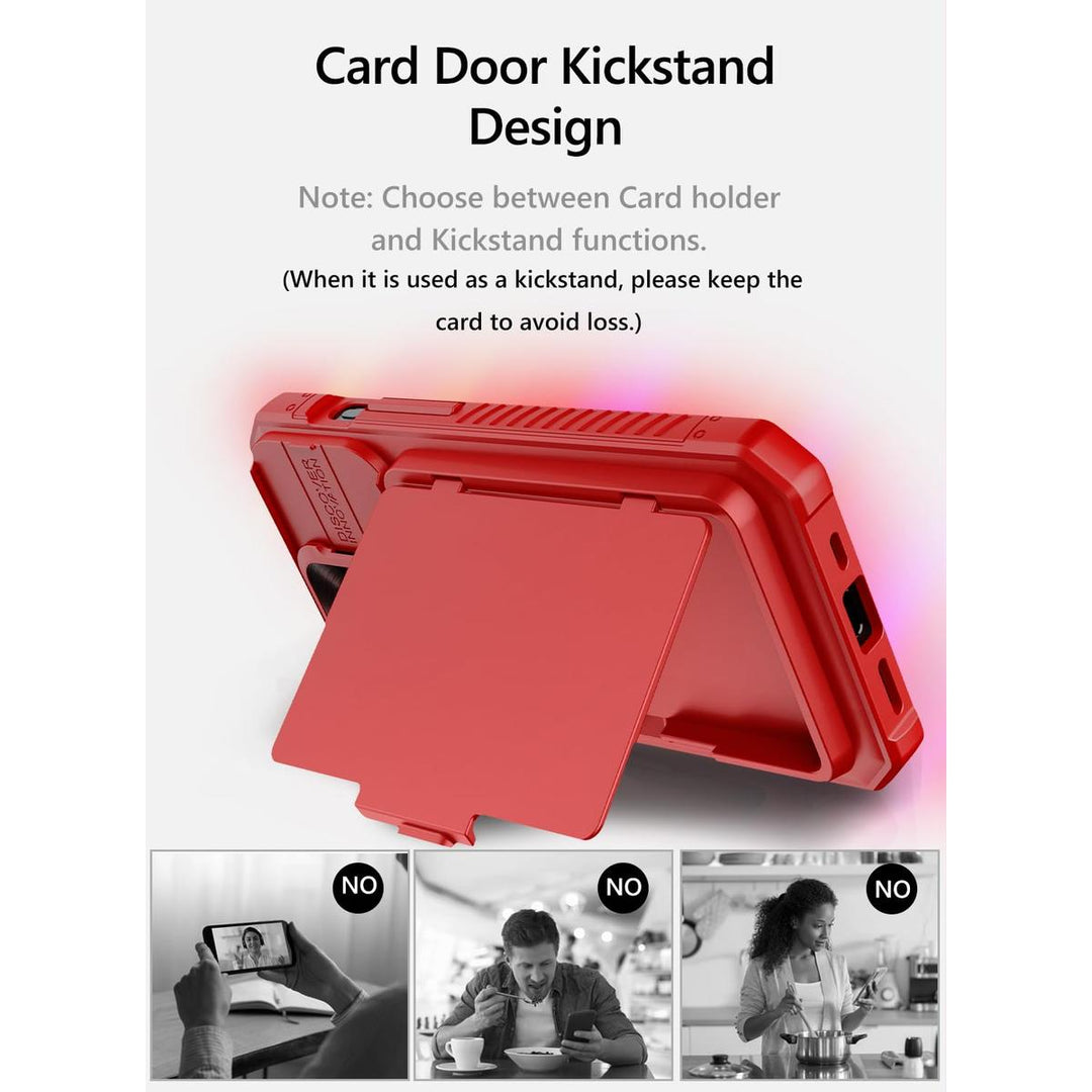 VihiMax Pro Case: Drop-Proof, Card Holder & Kickstand - DOKUTRONIX