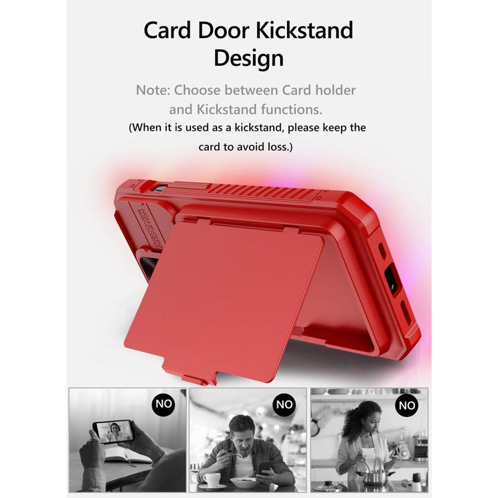 VihiMax Pro Case: Drop-Proof, Card Holder & Kickstand - DOKUTRONIX