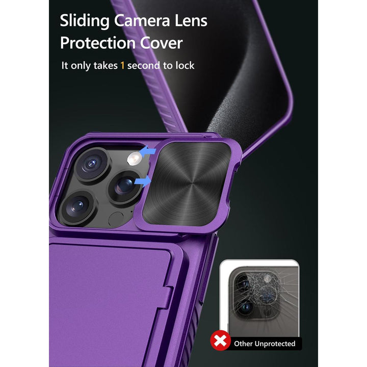 VihiMax Pro Case: Drop-Proof, Card Holder & Kickstand - DOKUTRONIX