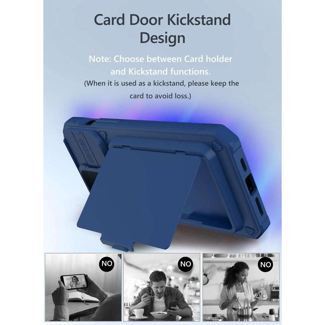VihiMax Pro Case: Drop-Proof, Card Holder & Kickstand - DOKUTRONIX