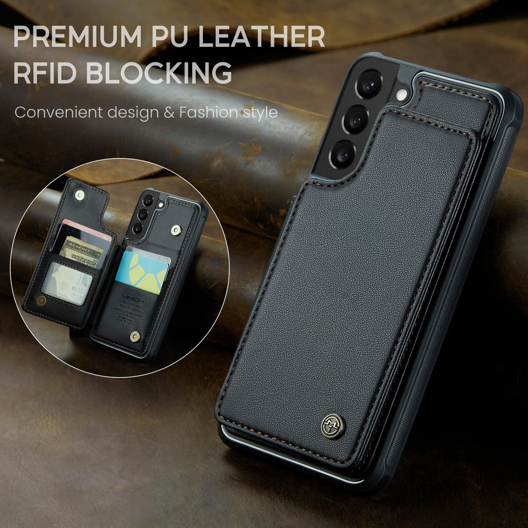 Vinich Wallet Case for Galaxy S22 - DOKUTRONIX