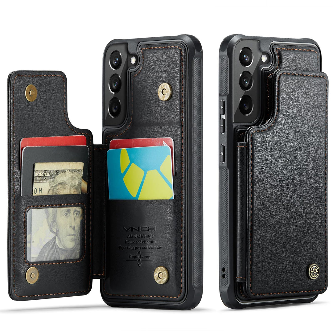 Vinich Wallet Case for Galaxy S22 - DOKUTRONIX