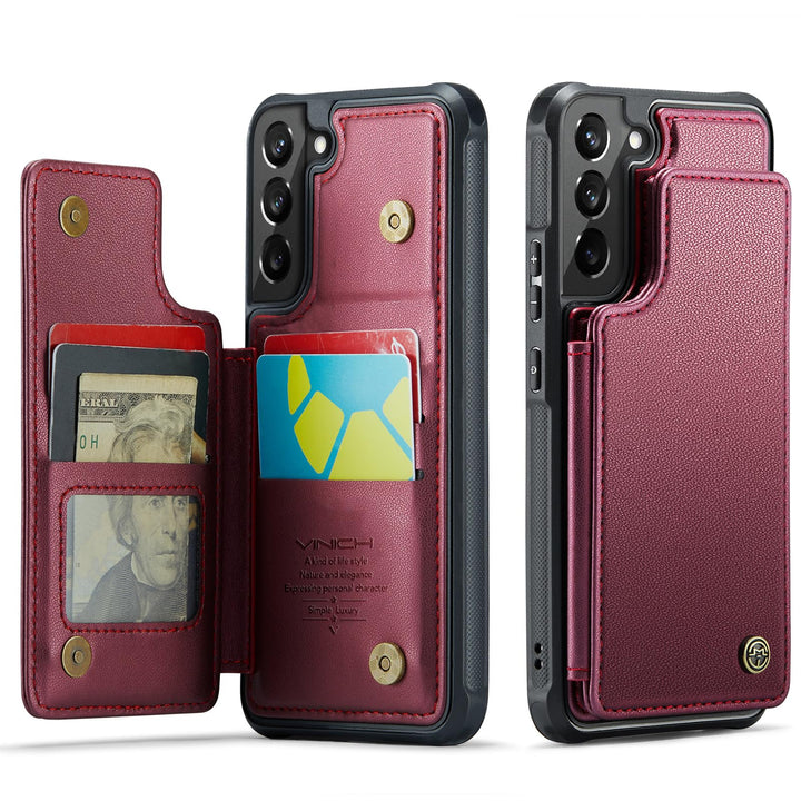 Vinich Wallet Case for Galaxy S22 - DOKUTRONIX