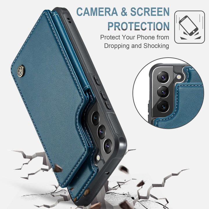 Vinich Wallet Case for Galaxy S22 - DOKUTRONIX