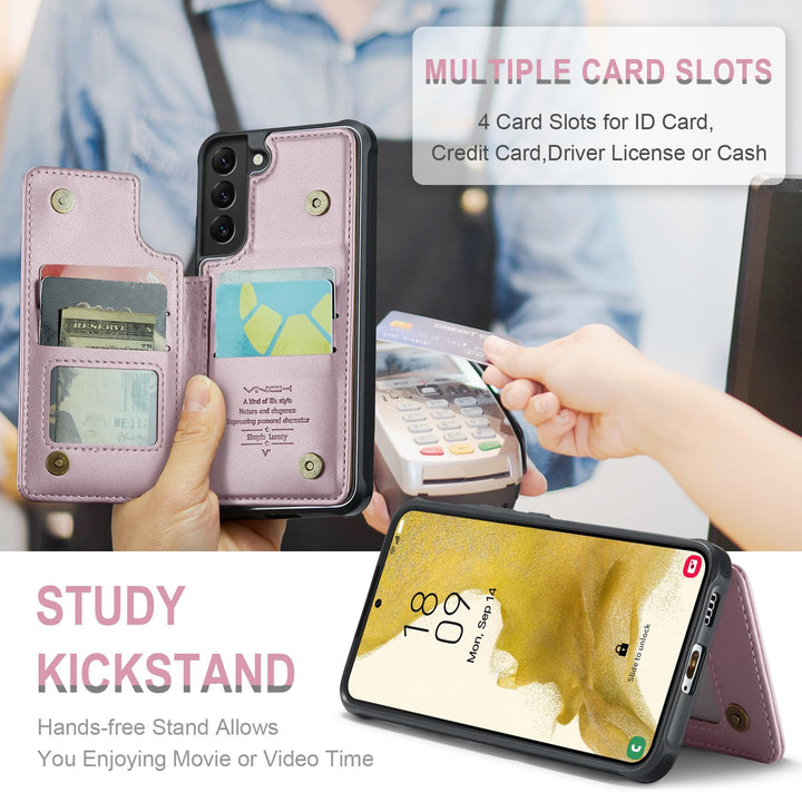 Vinich Wallet Case for Galaxy S22 - DOKUTRONIX