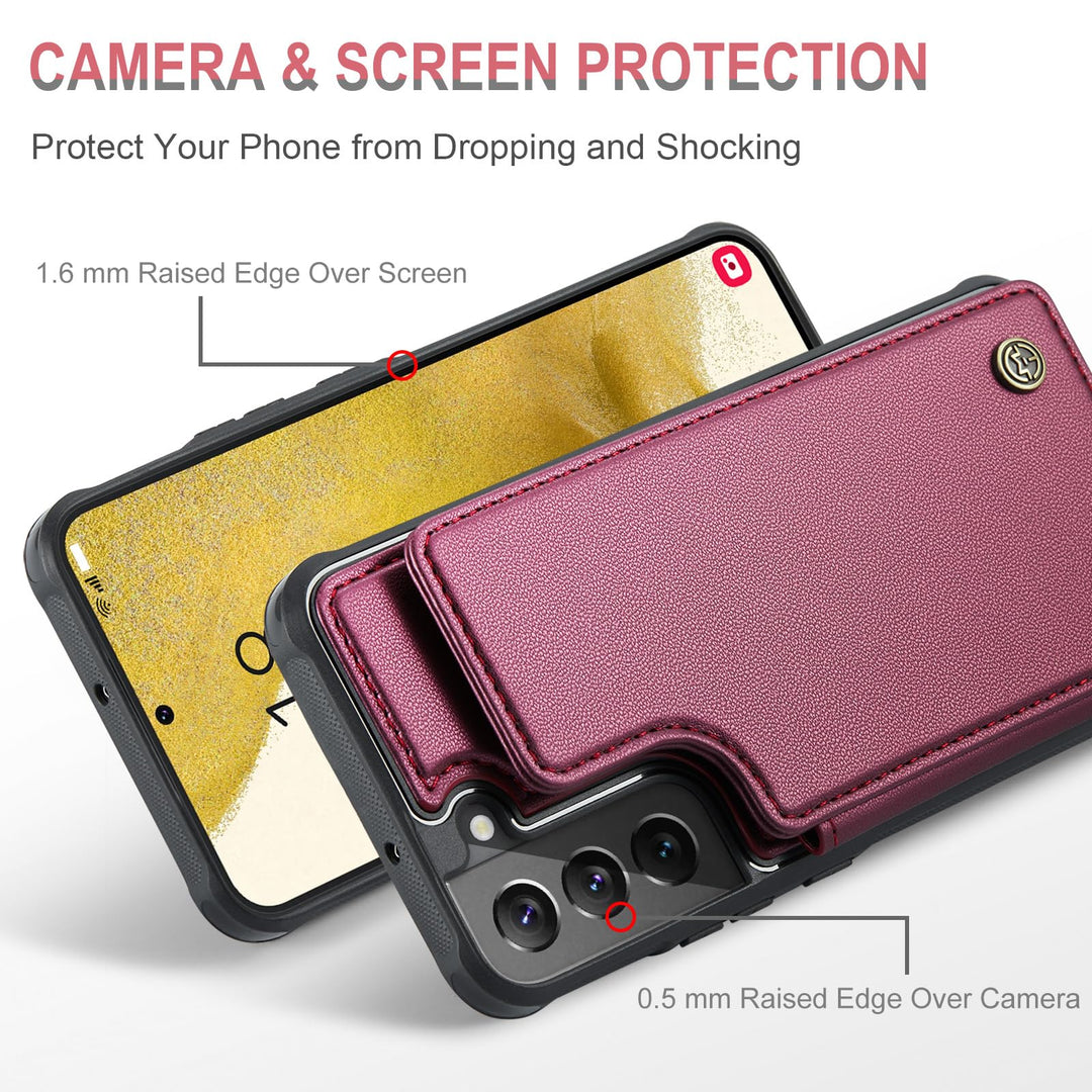 Vinich Wallet Case for Galaxy S22 - DOKUTRONIX